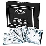 BONIK Luxury Collagen Eye Mask - 10 pairs | Under Eye Patches | Under Eye Bags Treatment | BONIK Anti Aging Products with Hyaluronic Acid