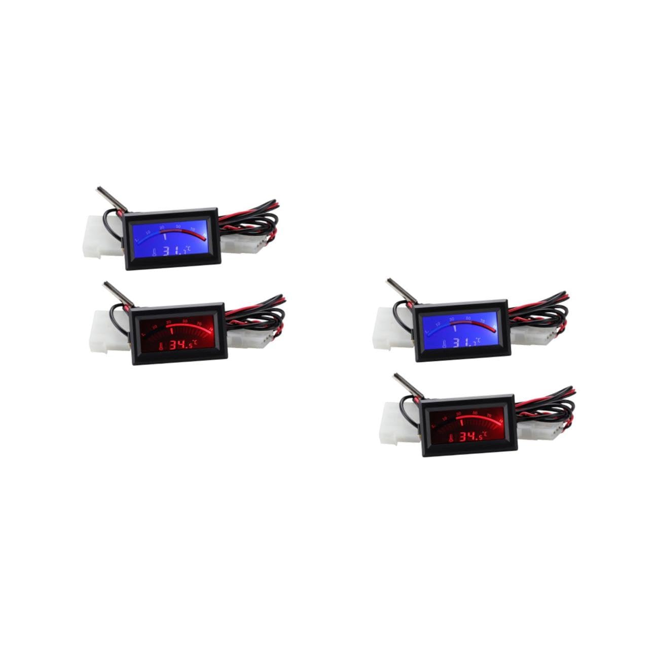 Alipis 2 Ensembles Thermomètre De Cuisine De Thermomètres Électroniques Affichage Lcd Mesure De Température Précise Pour Cuisine Bbq 2 Pièces * 2