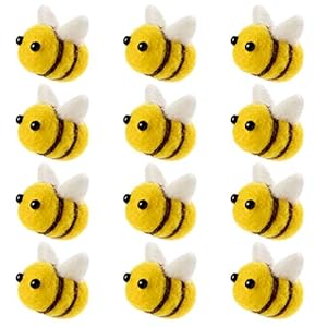 CINPIUK 12 Zestawów Filcowych Pszczół
