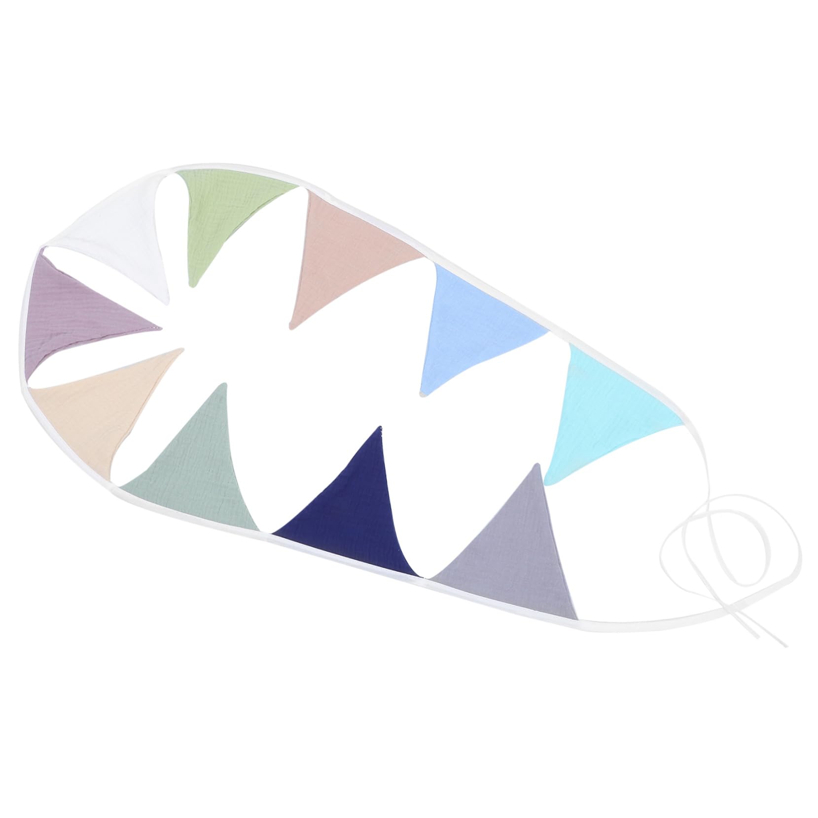PRETYZOOM 5 Pezzi Di Bandierine Triangolari Decorative Per Feste Di Matrimonio Ghirlande Appese Triangolari Per Decorazioni Per Lasilo