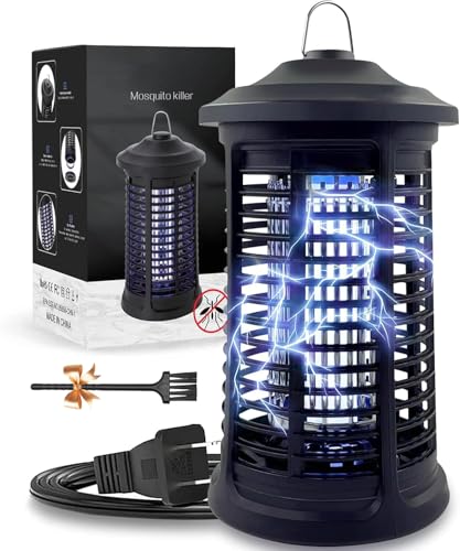 Listado de Insectronic Walmart , tabla con los diez mejores. 44 HAIMO Lámpara eléctrica Mata Mosquitos, 4200vPotente Mata Mosquitos, eficaz Mata Mosquitos para Evitar picaduras de Mosquitos, atrapamoscas para Jardines Interiores y Exteriores.