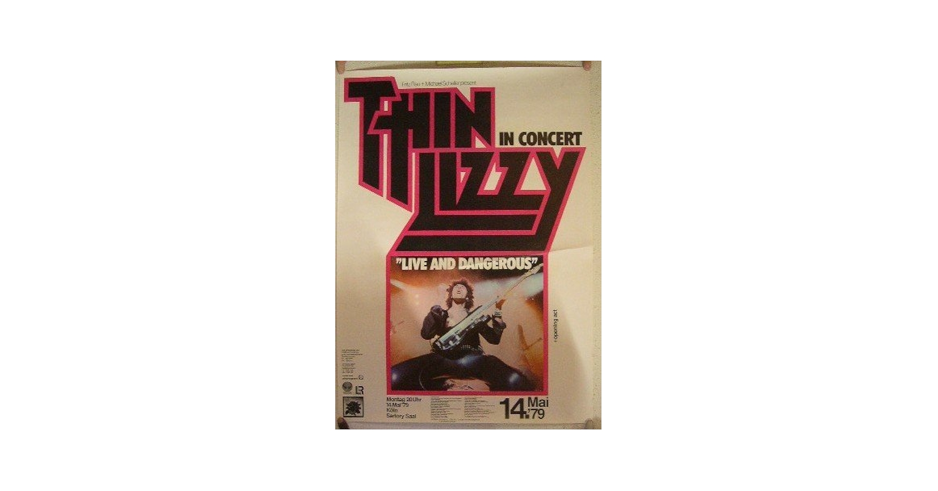 Amazon.com: Thin Lizzy May 14th 1979 Live And Dangerous