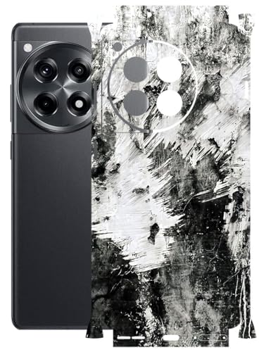 Image of AtOdds - Full Body Back Screen Guard Protector Film - Lamination Wrap Skin Sticker Compatible with ONEPLUS 12R (5G) | Scratchproof Matte Finish (Messed)