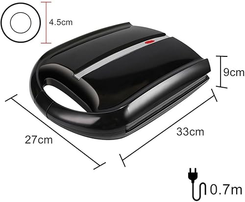 Miniatura 6 de PochY Mini máquina para hacer panqueques, electrodomésticos de cocina, 16 agujeros, calefacción de doble cara, mini máquina para hacer donas para