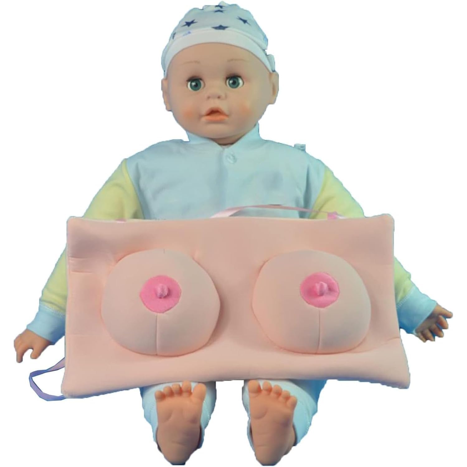 Set di modelli educativi for l'allattamento al seno da 60 cm - Strumento di formazione realistico for la cura del seno e del neonato