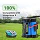 18V 4000mAh Ersatz Li-ion Akku für Gardena 574 47 68-01/02/03 586 57 62-02, R38Li, R40Li, R45Li, R50Li, R70Li, Flymo 1200R, Husqvarna Automower 105, 305 3 08 30 8X, McCulloch ROB R800 R1000