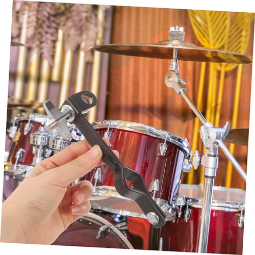 Abrazadera para cowbell Levemolo, soporte de montaje para percusión, abrazadera ajustable con ángulo fijo miniatura 5