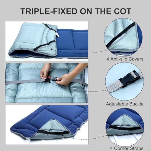 Cot-Mattress-for-Camping-Extra-Thick-Camping-Sleeping-Pad-for-Outdoor-Soft-Portable-Cot-Pad-Non-Slip-Camping-Mattress-Pad-75x30-Camping-Accessories