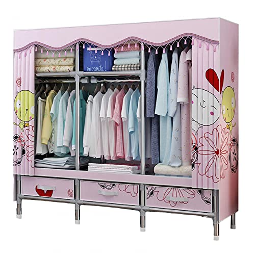 Armoire en toile dressing d'appoint idéal pour chambre d'étudiant et studio