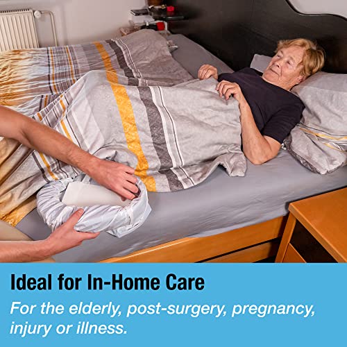 Tilcare Commode Bedpan Voeringen met Super Absorberende Kompres, 50 Stuks - Voor Bedpannen, Draagbare Toiletten & Toiletstoelen - Wegwerp Voeringen voor het Ziekenhuis, Thuis - Absorbeert tot 1000ml - Image 4