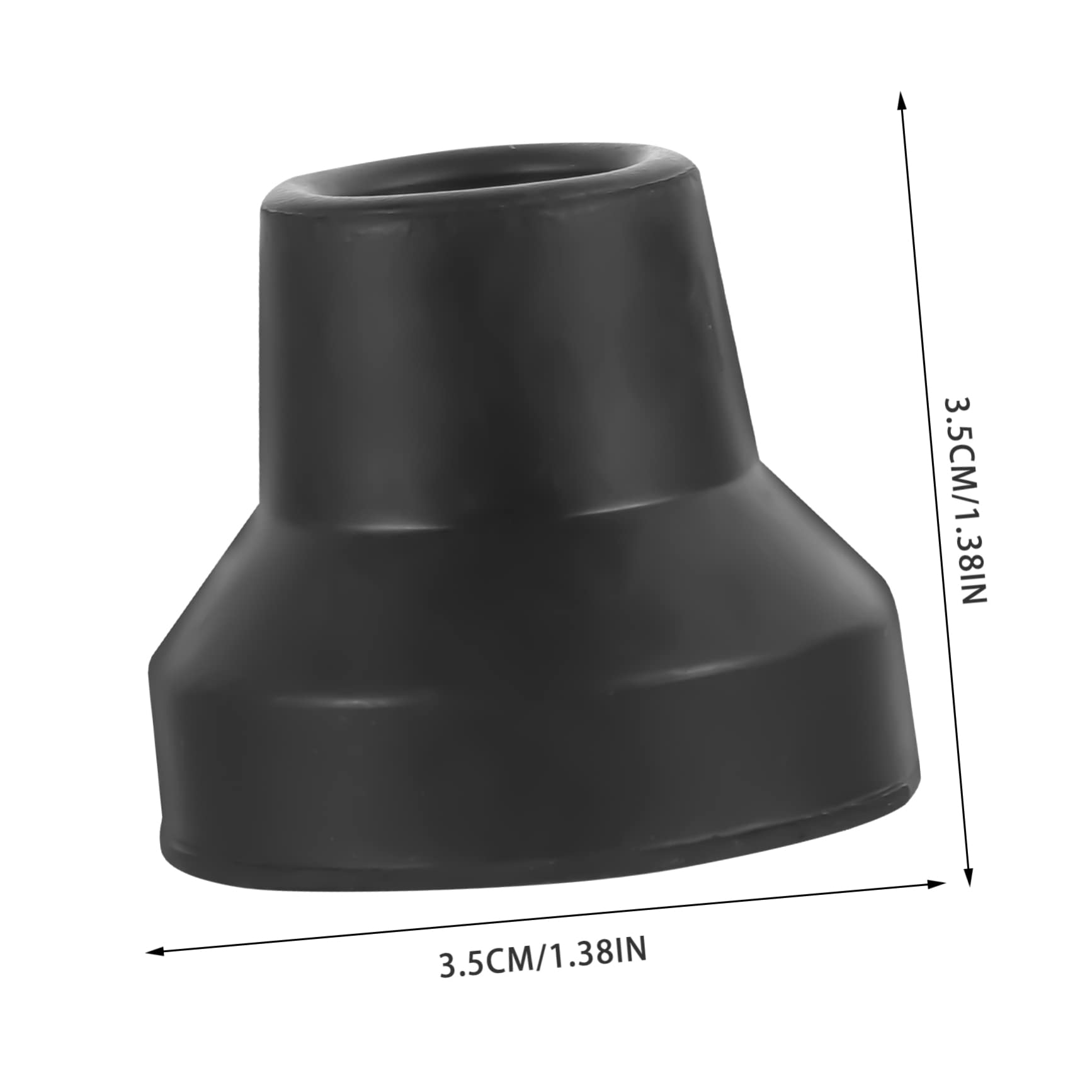 KOMBIUDA Crutch Tips Anti-Skid Crutch Foot Pad Stabilizing Pads for Walking Cane Foot Covers