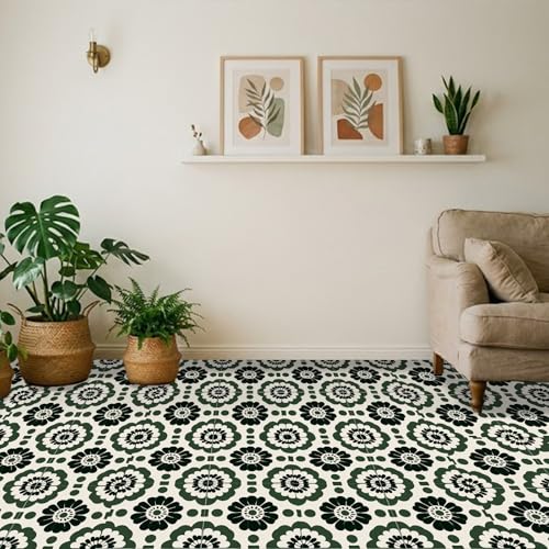 Image of Nuxovilar Peel and Stick Vinyl Floor Tiles, 12x12 Inch