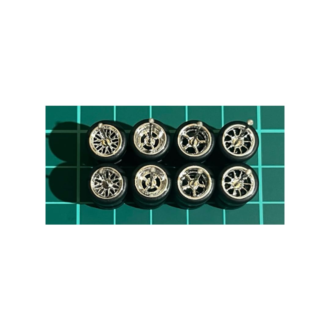 1/64 ミニカー 高質品なホイール 4台分セット 661c059c24dcf06646d8f80f30d726