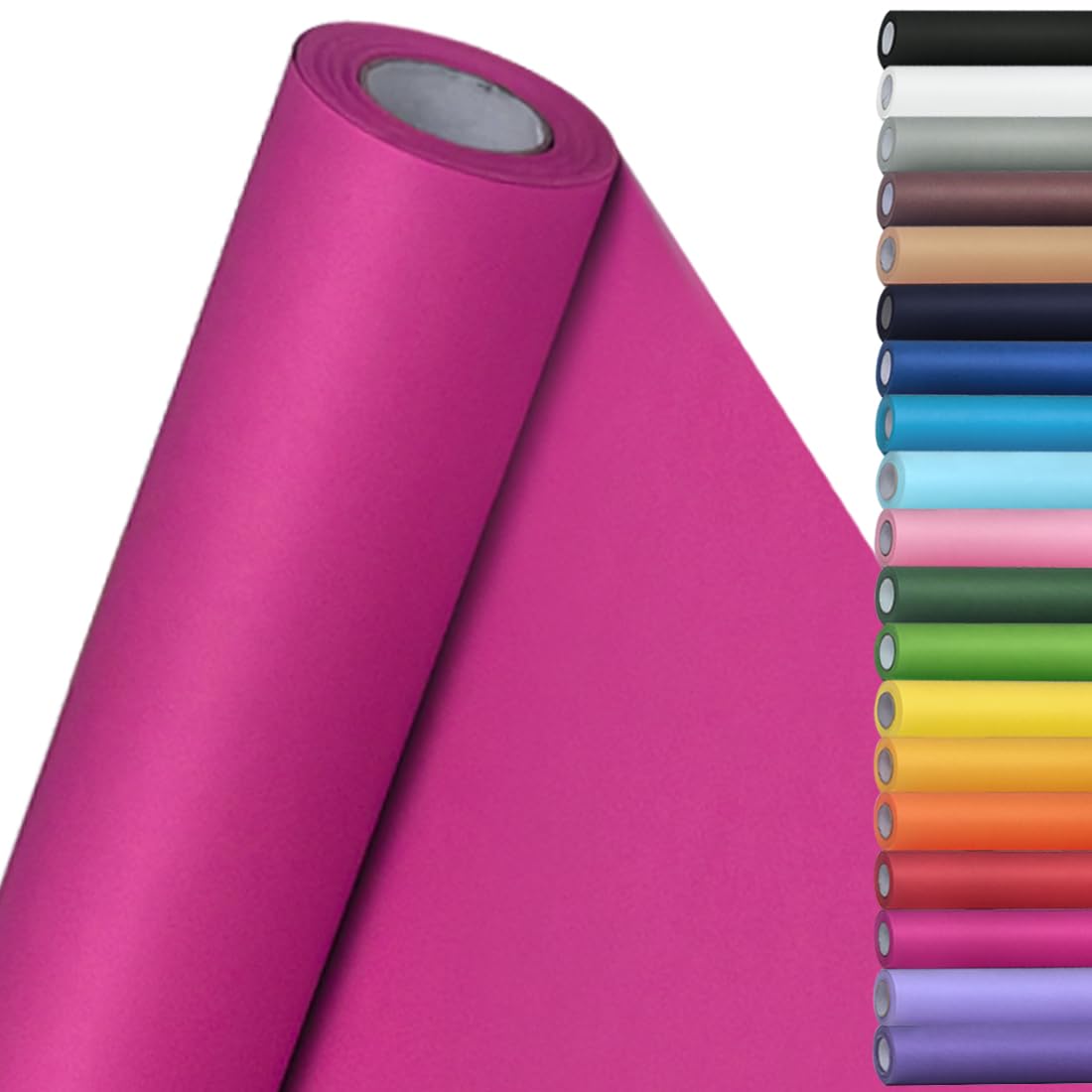 Kraft Paper Roll - Purple, 15" x 450" -19