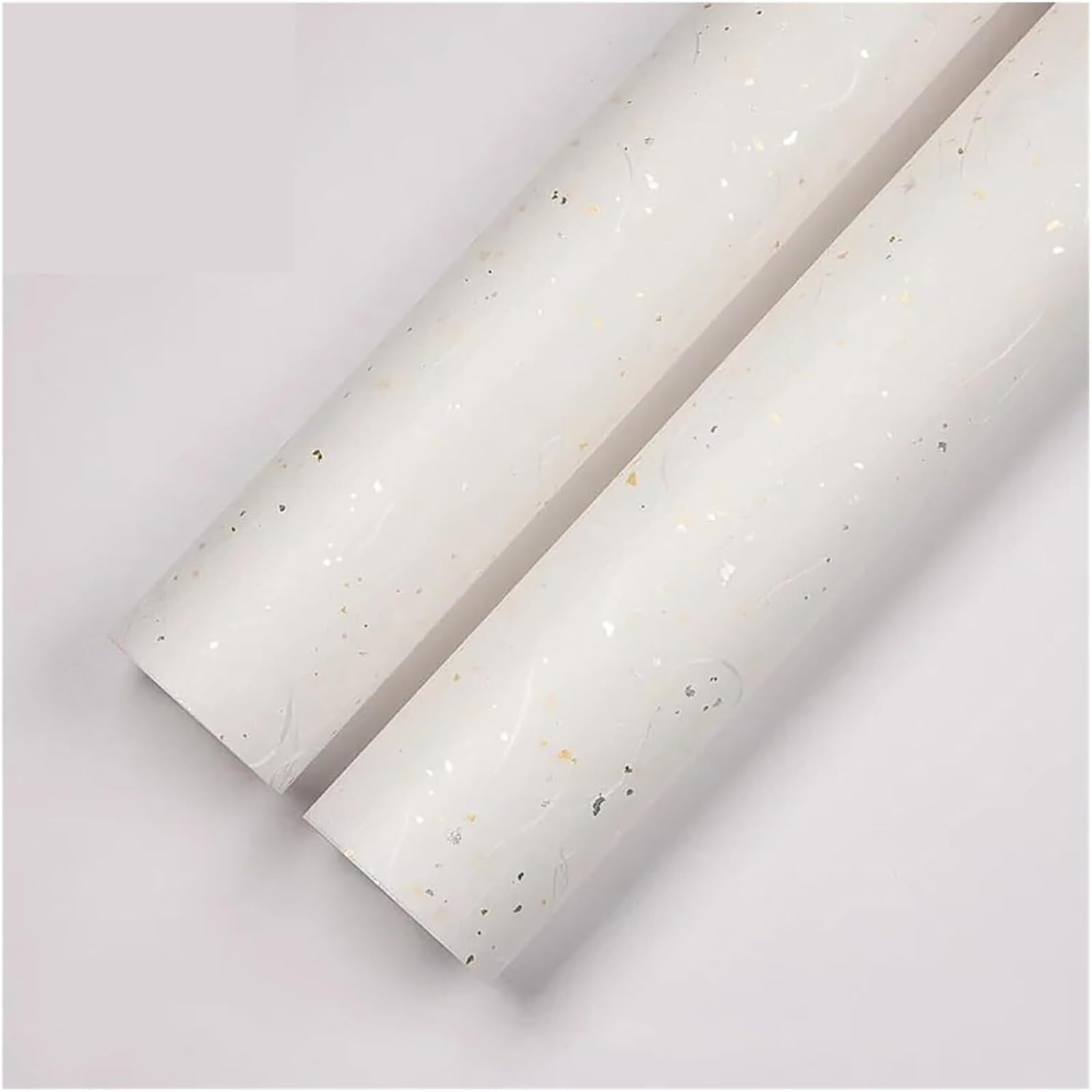 Papier do pakowania bukietów, 60 * 60 cm koreański kwiatowy papier do pakowania DIY - 5 arkuszy złote/srebrne brokaty, do bukietów