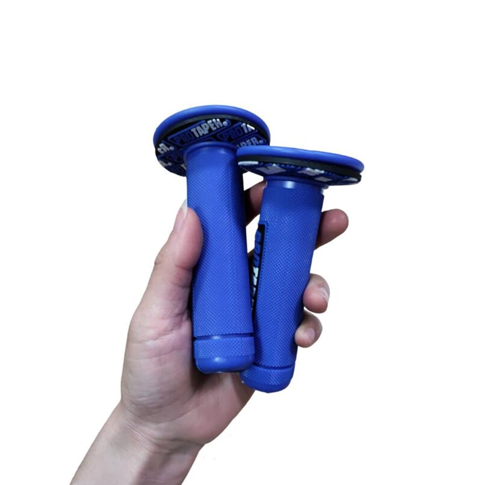 Poignées De Guidon Gel Moto 7/8" - Confortables Et Antidérapantes Pour Cross, Enduro Et Pit Bike