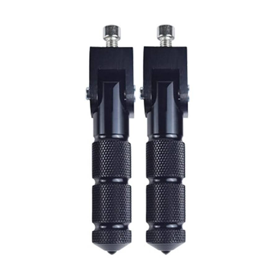 Mini Bike Pegs SOLUSTRE 1pair Foldable Aluminum Alloy Foot Pegs For Electric Bicycles And Scooters Slip Design For Enhanced Stability And Comfort Easy Installation For Bikes And Motorcycles Bicycle Foot Pegs