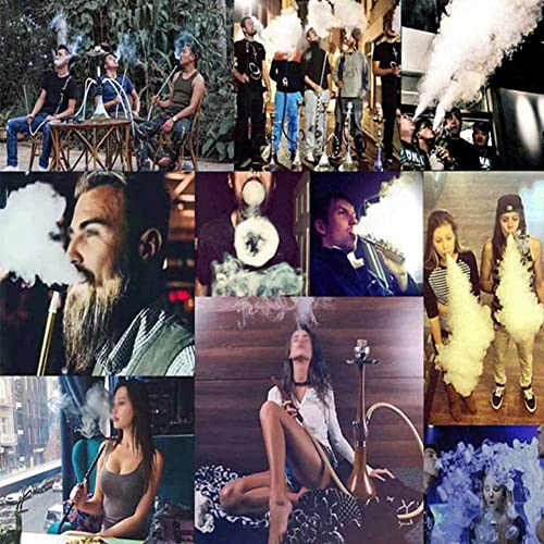 XJHYJS Shisha Set, 50cm Hukahn Single-Tube-legierungshuka, Geeignet Für Familien, Ausländische Hotels, Bars, Clubs… – Bild 6