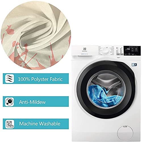 Rideau de douche anti moisissure KnSam 180x200 en polyester imperméable libellule