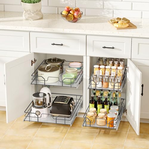 2-Tier-Pull-Out-Cabinet-Organizer-8-W-x-22-D-Soft-Close-Cabinet-Slide-Out-Shelves-Heavy-Duty-Slide-Out-Drawers-with-Shelf-Liner-for-Kitchen-Cabinets-Pantry-Bathroom