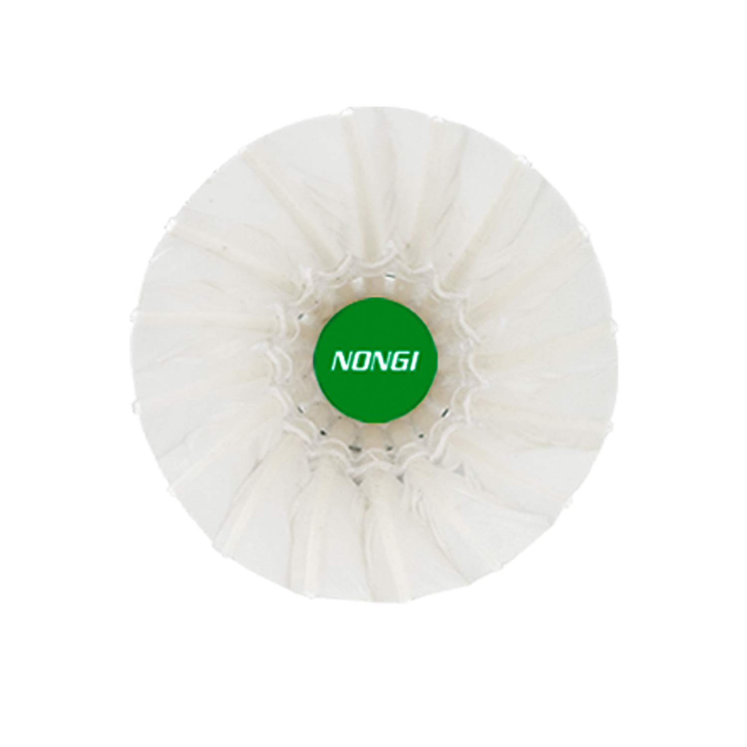 NONGI 500 Badminton Shuttlecocks Plastic and Feather Shuttle Combo Pack of 10 shuttles (5 White Feather shuttles + 5 Multicolor Plastic Shuttles) for Outdoor and Indoor Badminton Sports 1