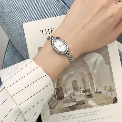 Fanmis 52074 Women'S Vintage Oval Watches Luxury Minimalism Bracelet Small Gold Watch Ladies Analog Waterproof Watch Fashion Bangle Bracelet Dress Watch thumb #2