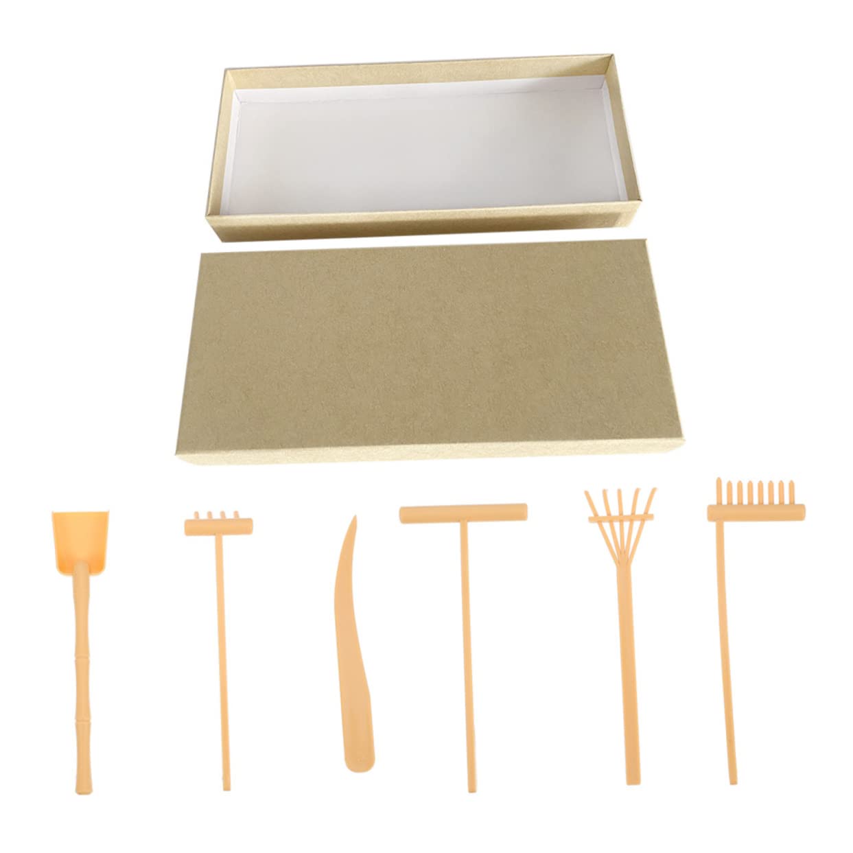 BESTonZON 3 Juegos Juego de rastrillos de Arena Zen. Kit Jardin Zen japones Zen de Mesa Juguete Jardin Zen Arena Kit decoración Mesa Arena decoración Japonesa rastrillo Decorativo decoración