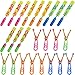 GLOCITI Rocket Slingshot Flying Copters with Led Lights - 10 Pcs Slingshot Copters Toy for Kids, Summer Outdoor Game LED Slingshot with 10 Pcs Launchers + 10 Pcs Arrow Helicopters Copters