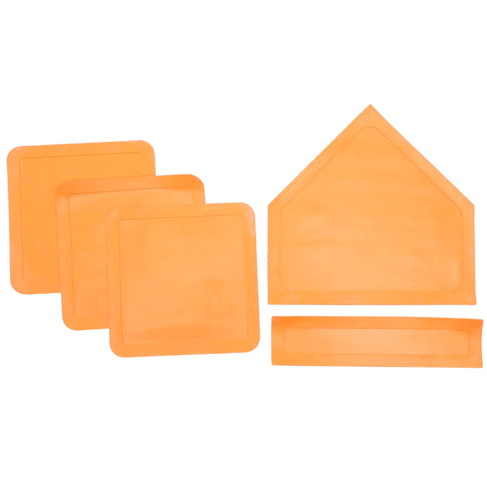 ibasenice Baseball Bases Set Pitcher Plate Pad Softball Training Tool Non-Slip Mat