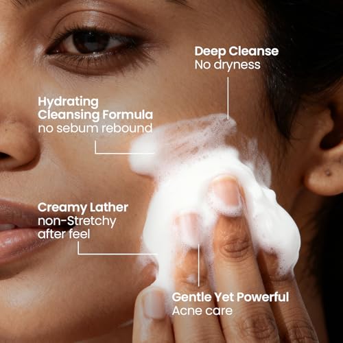 Image of Kaya Acne Care Purifying Face Wash with Salicylic Acid | Dermatologist-Developed Cleanser with 22 Years of Expertise | Fights Pimples, Reduces Acne & Controls Oil | For Oily & Acne-Prone Skin | Men & Women | 100ml