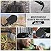 iunio Folding Survival Shovel, Military-Grade Entrenching Tool, Collapsible Emergency Shovel for Disaster Recovery,Car Emergency, Multi-Tool Spade with Pickaxe,Camping,Trenching,Hiking,Gardening