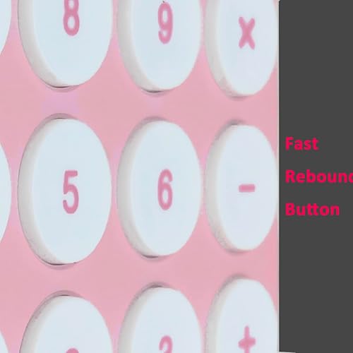 Miniatura 6 de Calculadora estándar con pantalla LCD grande de 12 dígitos, botones grandes, calculadora de escritorio para oficina, hogar, escuela (paquete de 2,