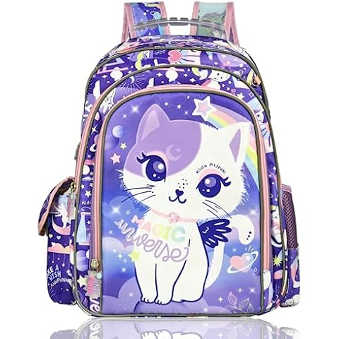 Girls Backpack 16 Inch for Preschool Elementary Kindergarten Cover