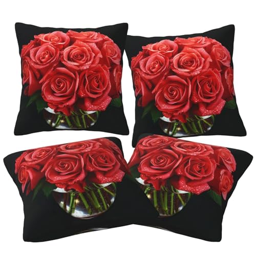 Housse de coussin 40,6 x 40,6 cm lavable avec zip invisible - 3