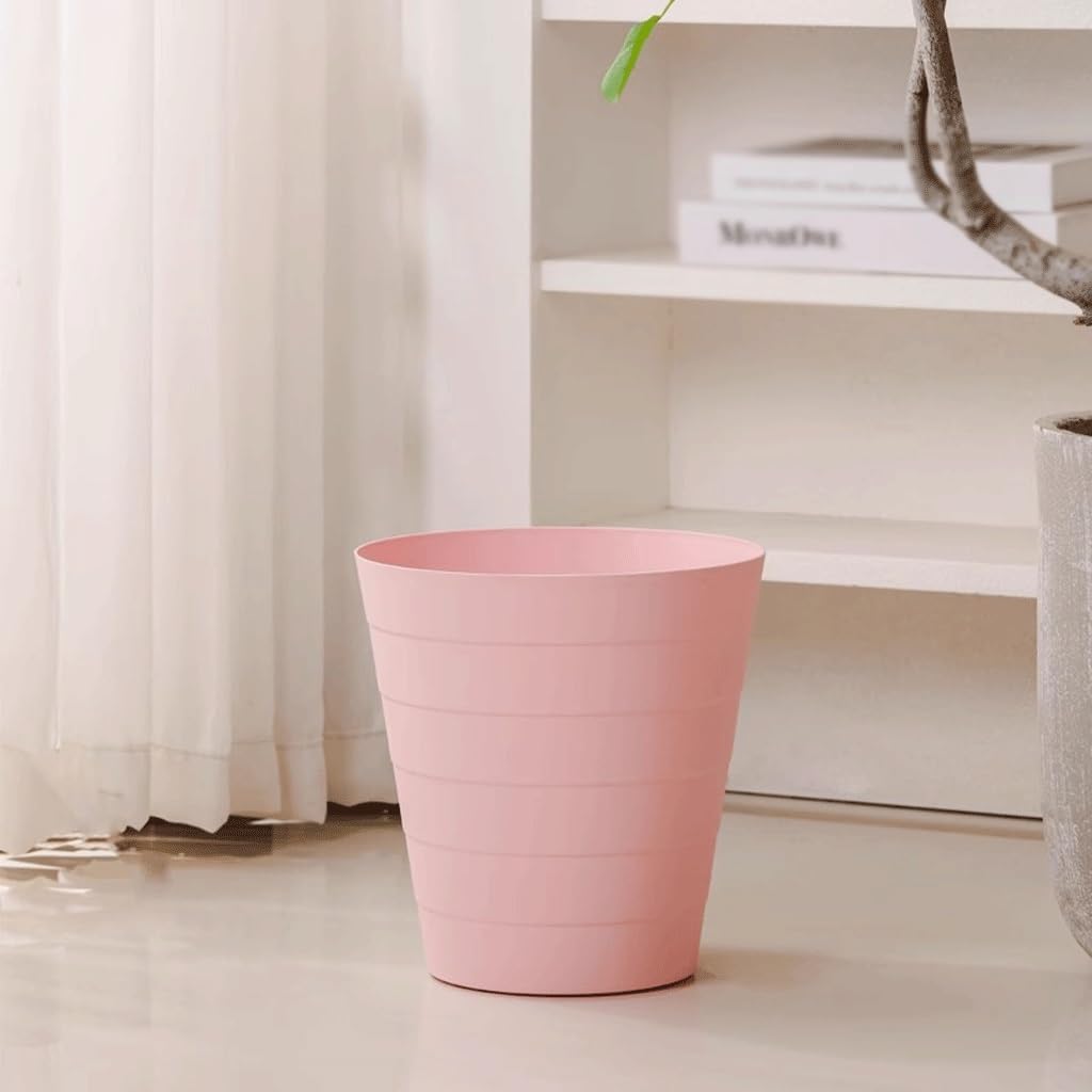 Papelera Cubo De Basura Descubierto For El Hogar, Sala De Estar, Restaurante, Oficina, Baño, Dormitorio, Papelera, Cubo De Almacenamiento Papelera De Cocina(C)