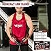 Twister Arm Trainer, Adjustable Twister Arm Chest Exerciser with 4 Spring & Training Poster for Men & Women, Detachable Power Twister Home Fitness Equipment for Enhancing Upper Body Muscle -Red