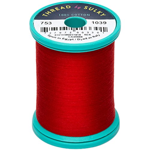 Sulky 753-1181 Cotton & Steel Thread 50wt 660yd-Rust miniatura 1