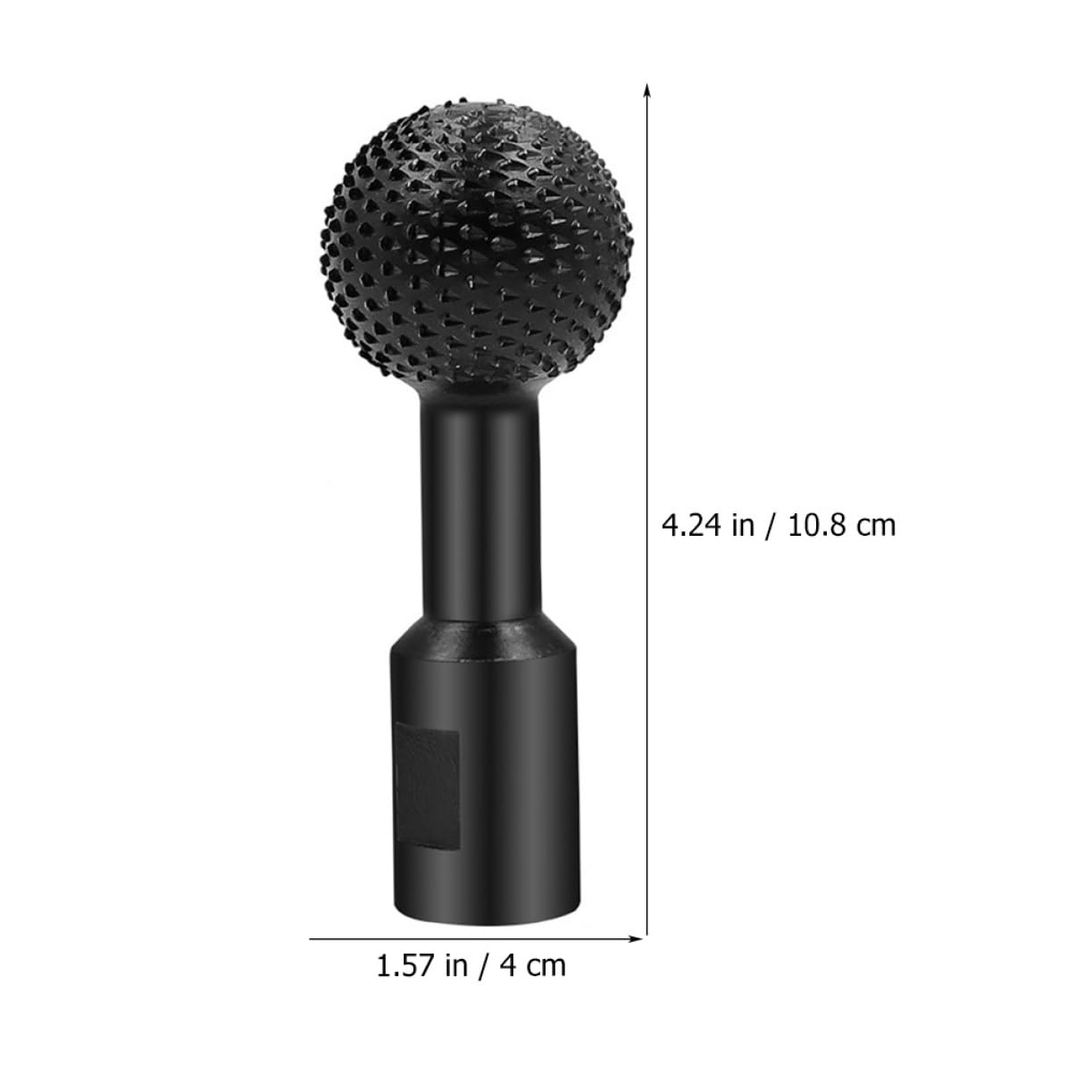 Cabilock 2piezas Brocas Giratorias Accesorio Unidades Para Madera Diseño Esférico