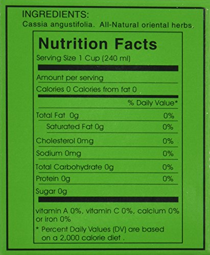 1 BOX CALIFORNIA DIETERS' DRINK EXTRA STRENGTH TEA 1.76 OZ