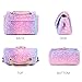 mibasies Kids Purse Toddler Gifts for Little Girls Crossbody Purses Presents,Small,(purple glitter)