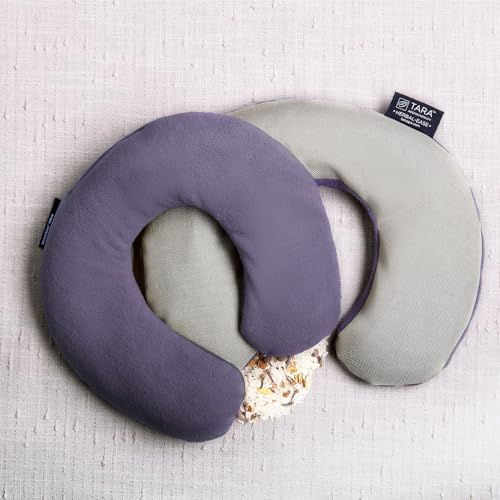 Image of TARA Spa Therapy Herbal-Ease Aromatherapy Pillow Gift Bag Set, Neck + Silk Eye Pillow, Slate Gray
