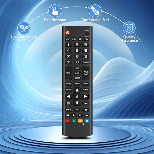Télécommande TV LG AKB73715678 pour écran LED de rechange sans configuration - 4
