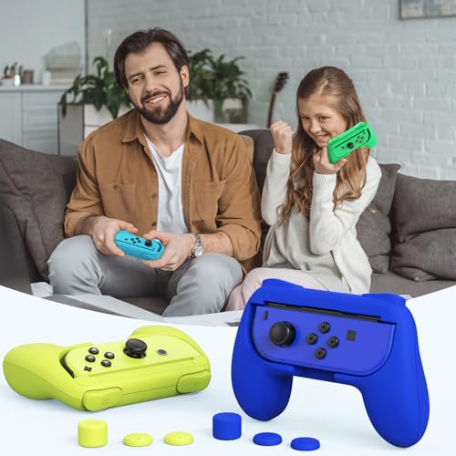 Image of FASTSNAIL Switch Controller Grips for Nintendo Switch for JoyCons - 4 Packs