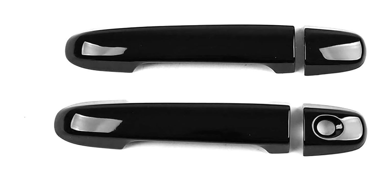 Ysbvblrmrv Bright Black Car Outside Door Handle Cap For Subaru For Brz 2012-2023 2-Door Single Hole Door Handle Decorative Anti-Scratch Modification Car Accessories Protector(Bright Black)