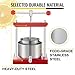VEVOR Fruit Wine Press 0.9Gal/3.5L Grape Press For Wine Making Wine Press Machine W/Dual Stainless Steel Barrels Wine Cheese Fruit Vegetable Tincture Press W/Power Ball Handle & 0.1