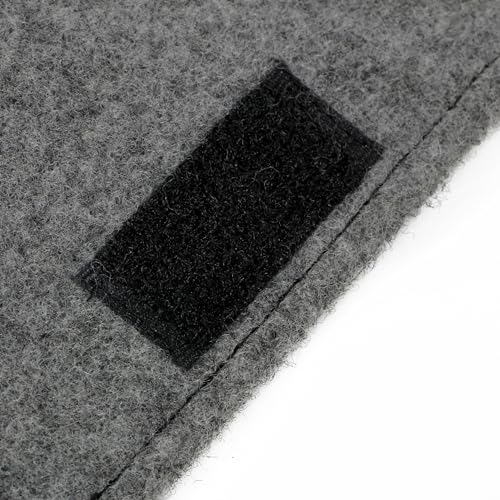 Art-Dog Hundepasshülle - Handgefertigte Filzhülle mit gesticktem Muster - Tierärztliche Reisepasshülle für Hunde - 17x12,5cm - Labrador Retriever