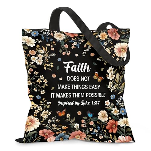 Ialtsidws Bolsa feminina Faith de lona com fecho magnético e bolso interno com zíper, bolsa de ombro leve e elegante para trabalho, viagens, itens essenciais do dia a dia, Faith1, One Size