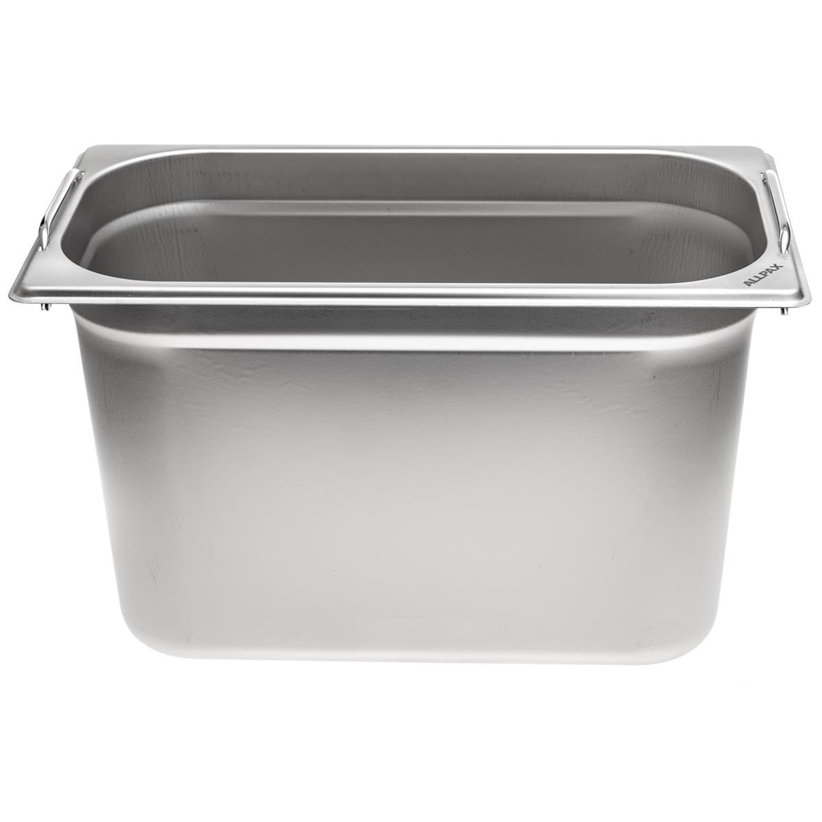 Allpax GN Behälter 1/3 Edelstahl - Höhe 200 mm - mit Griffe - lebensmittelechter & hitzebeständiger Gastronormbehälter, zum Abtropfen oder als Gareinsatz im Chafing Dish