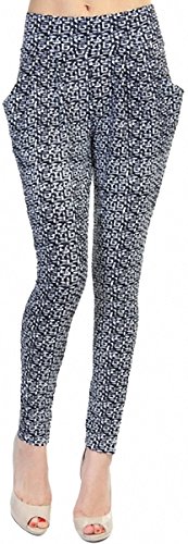 ToBeInStyle Women's Assorted Print Relaxed Harem & Palazzo Pants