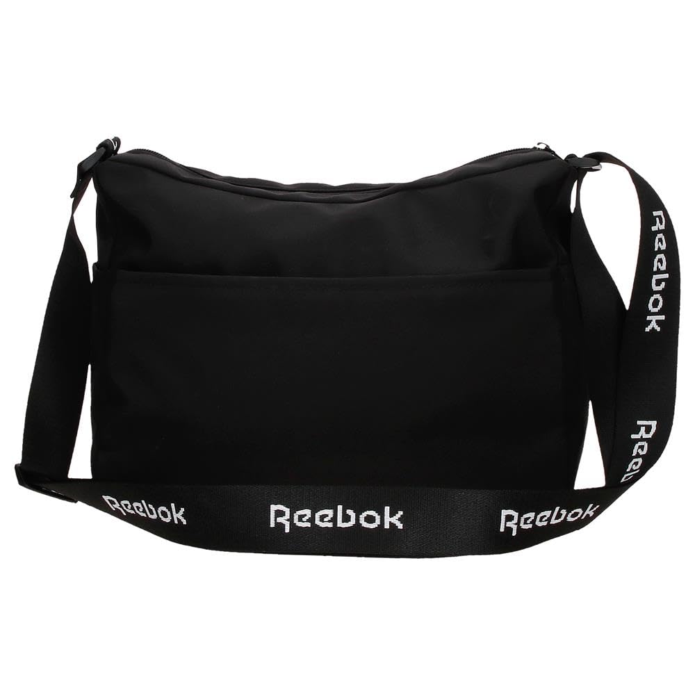 Reebok Violet Bandolera Negro 32x25x11 cms Poliéster by Joumma Bags